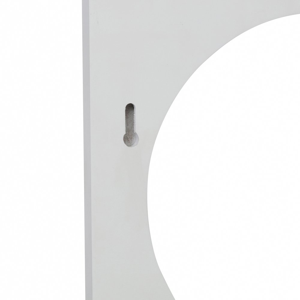 Set of 2 Silhouette  Shelves-White. Picture 6