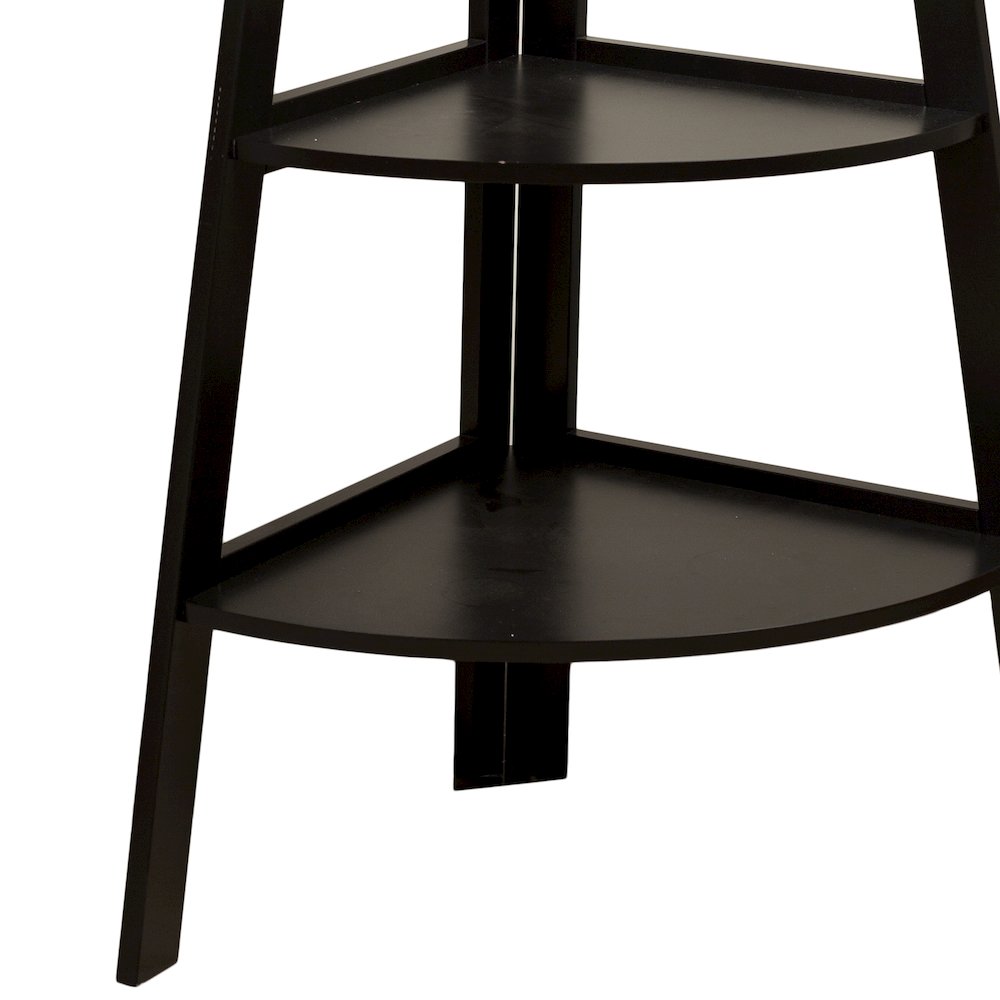 Five Tier Corner Ladder Display Bookshelf. Picture 4