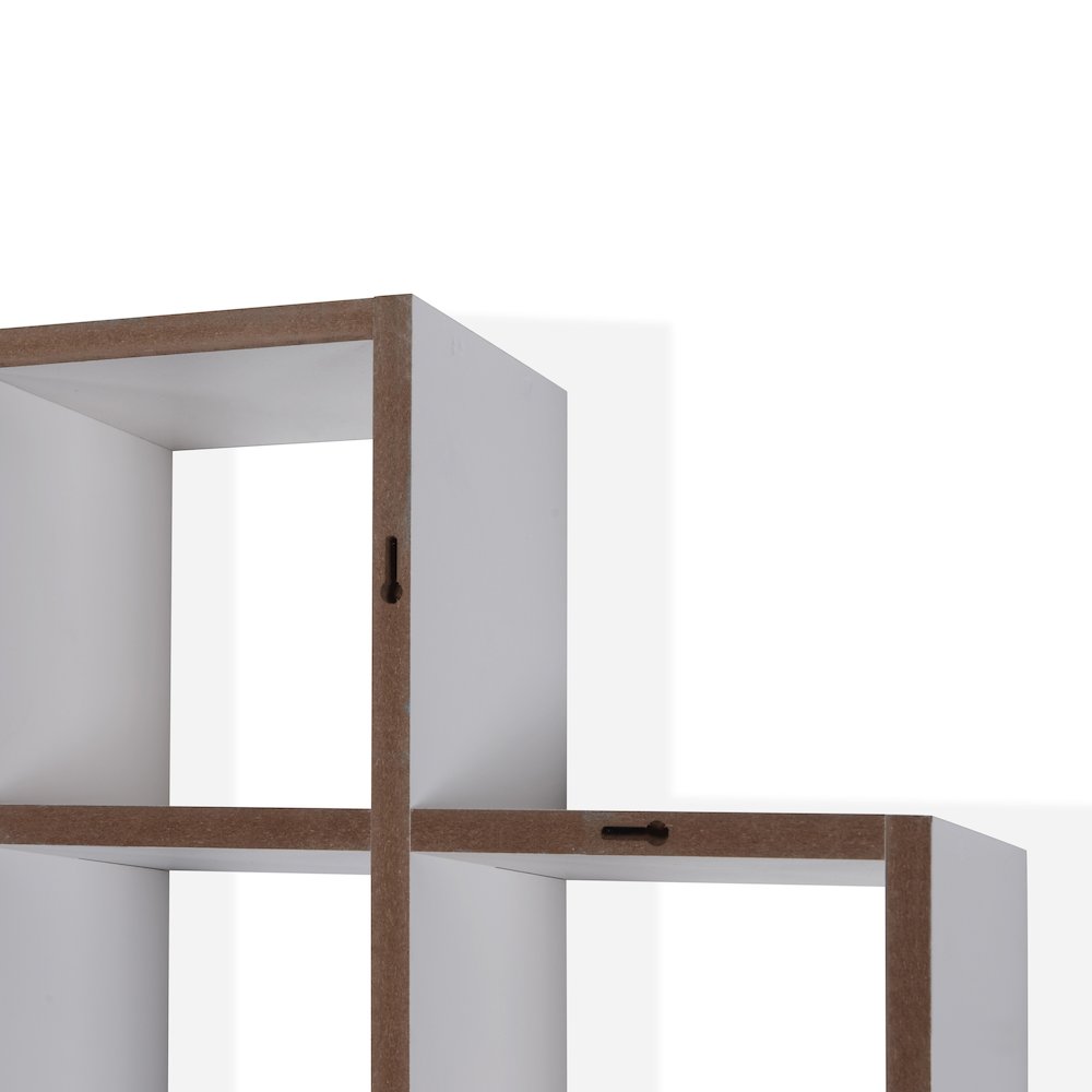 Cubby Chessboard Wall Shelf – White. Picture 7
