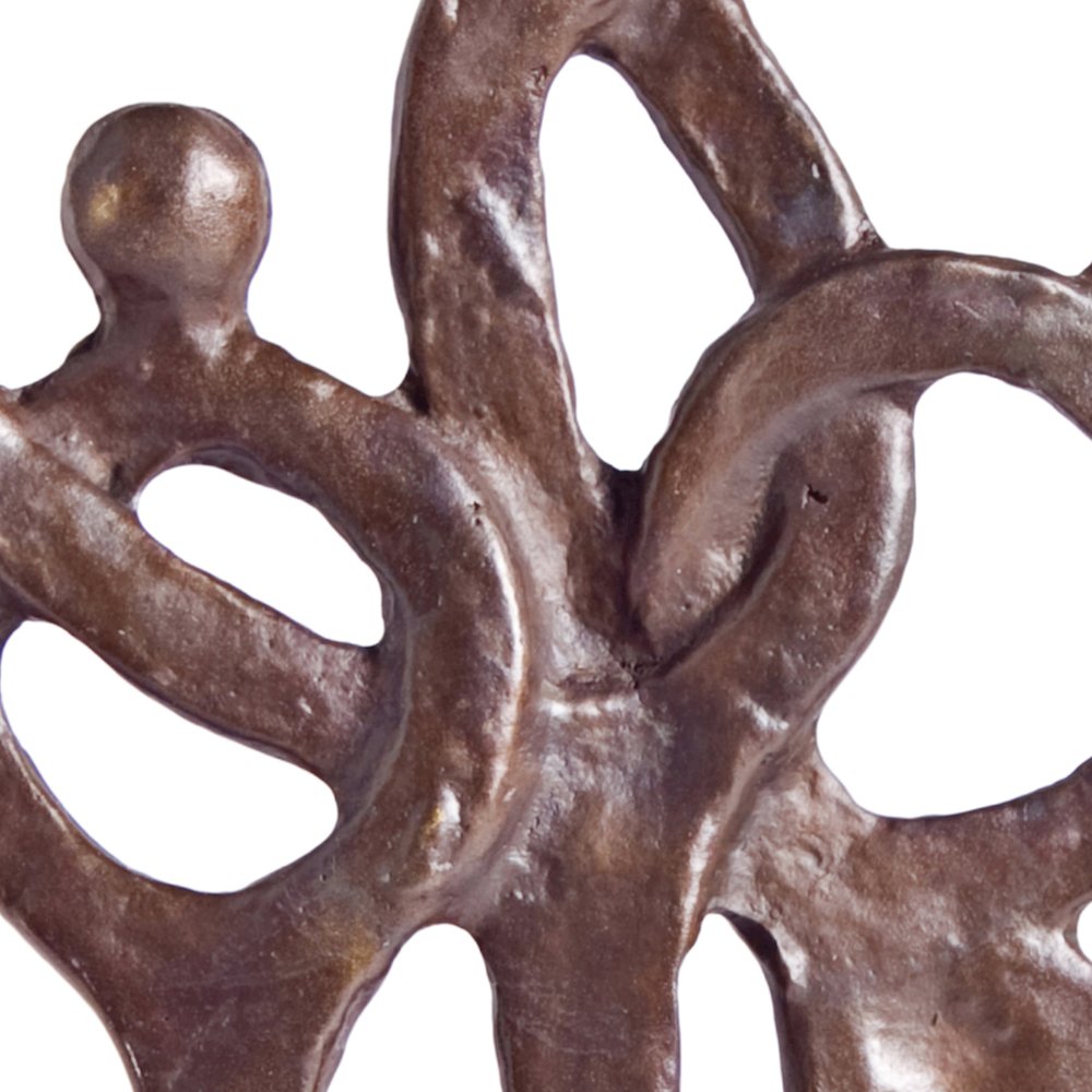 Family of 4 Ring of Love Cast Bronze. Picture 3