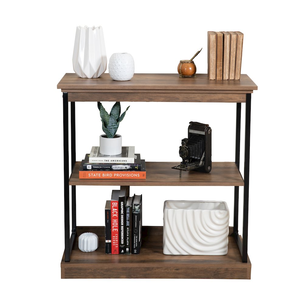 Oslo Contemporary 3-shelf Etagere Bookcase. Picture 8