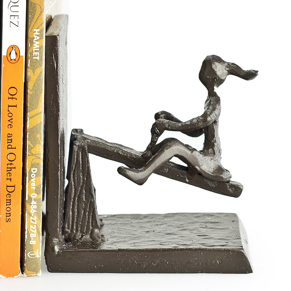 See-Saw Metal Bookend Set. Picture 4