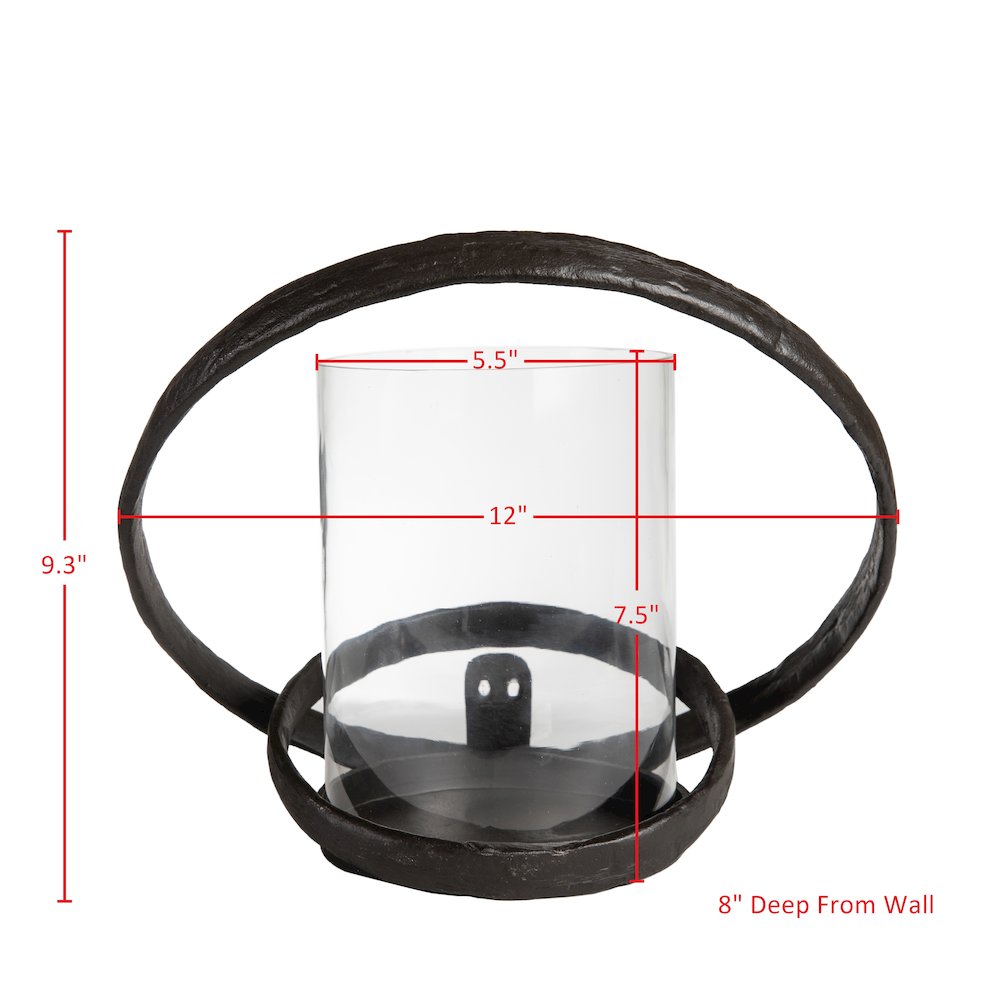 Orbits Wall Candle Sconce. Picture 2