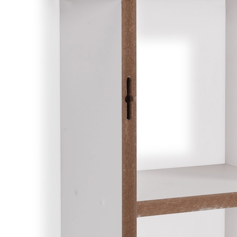 Cantilever Wall Shelf - White. Picture 5