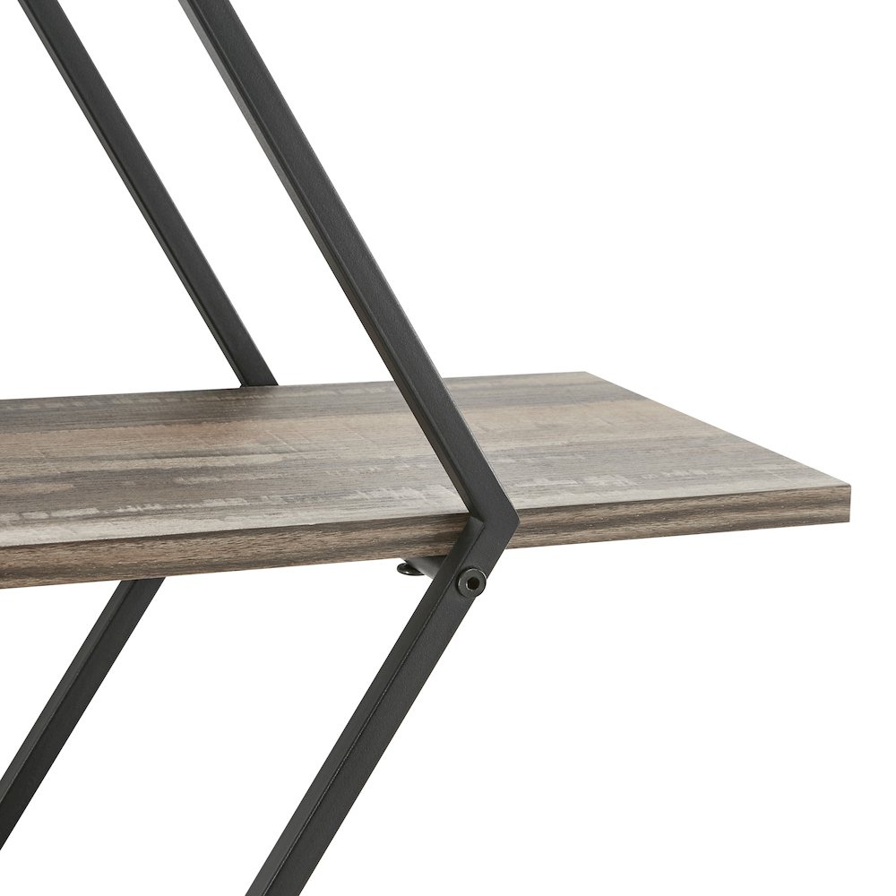 Antigua Crossed Double Diamond Shelf Unit. Picture 5