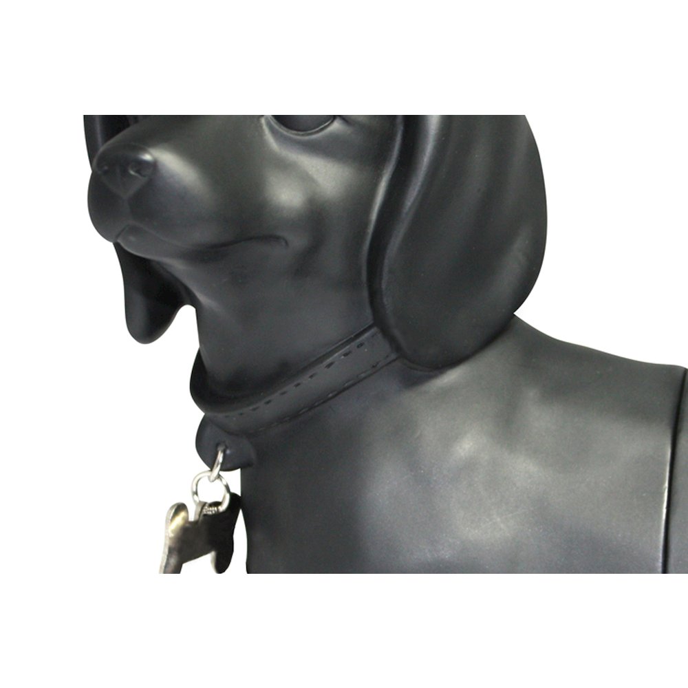 Dachshund Dog Bookend Set - Black. Picture 3