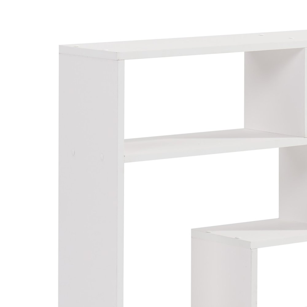 Large Rectangular White Shelf Unit. Picture 3
