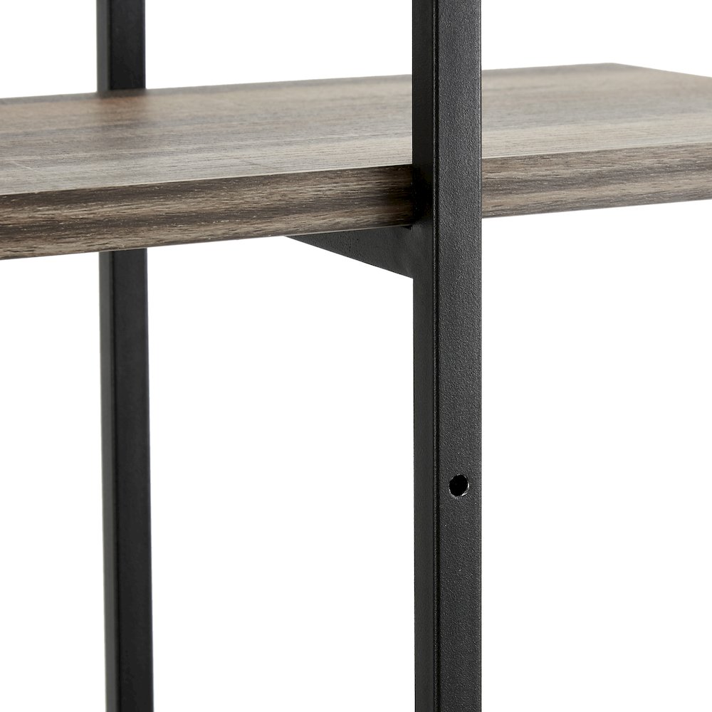 Antigua Crossed Double Rectangle Shelf Unit. Picture 6
