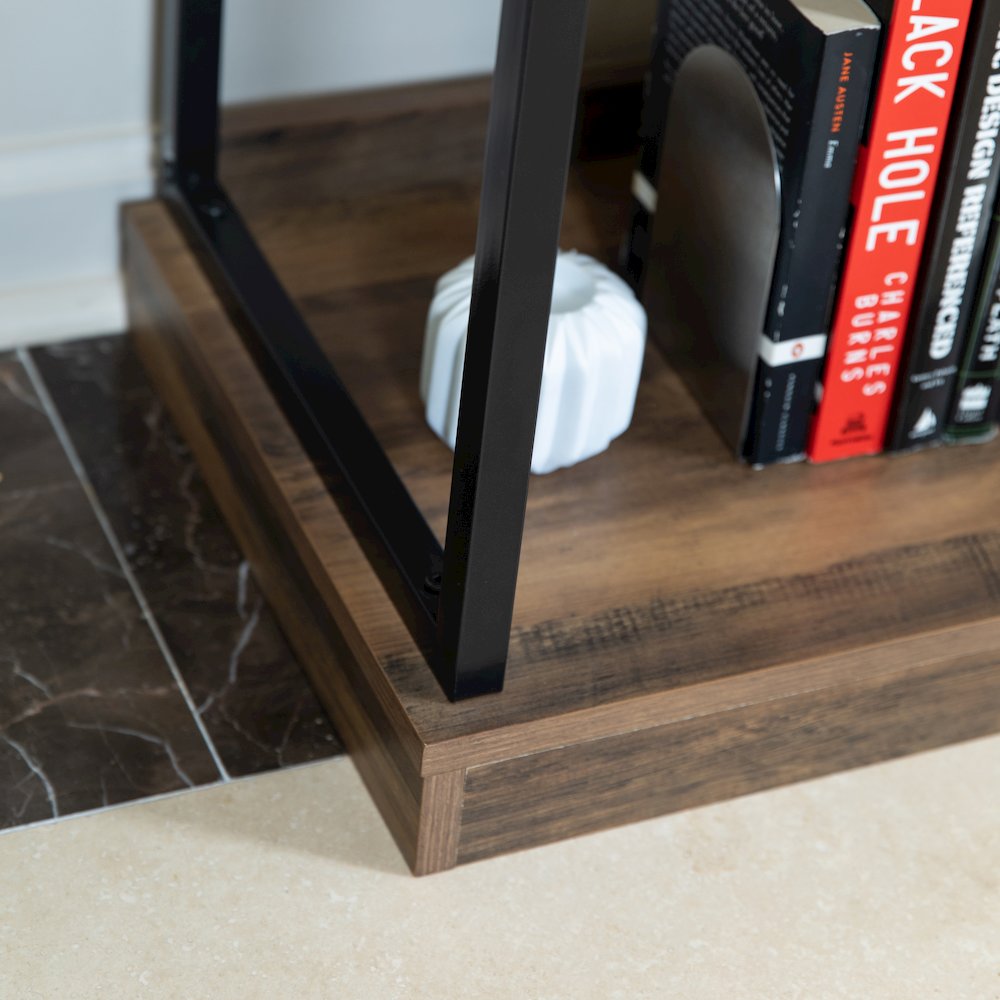Oslo Contemporary 3-shelf Etagere Bookcase. Picture 7