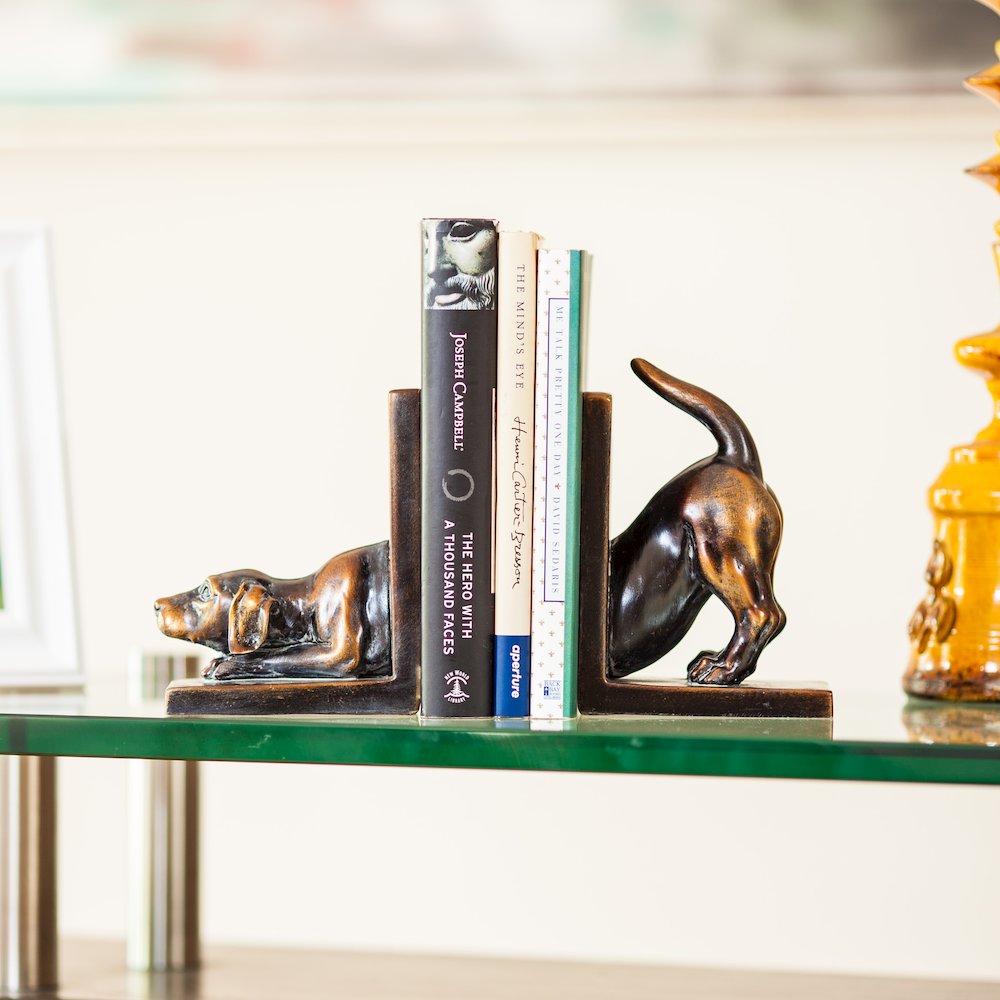 Labrador Dog Bookend Set. Picture 2