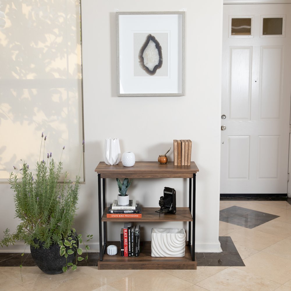 Oslo Contemporary 3-shelf Etagere Bookcase. Picture 5