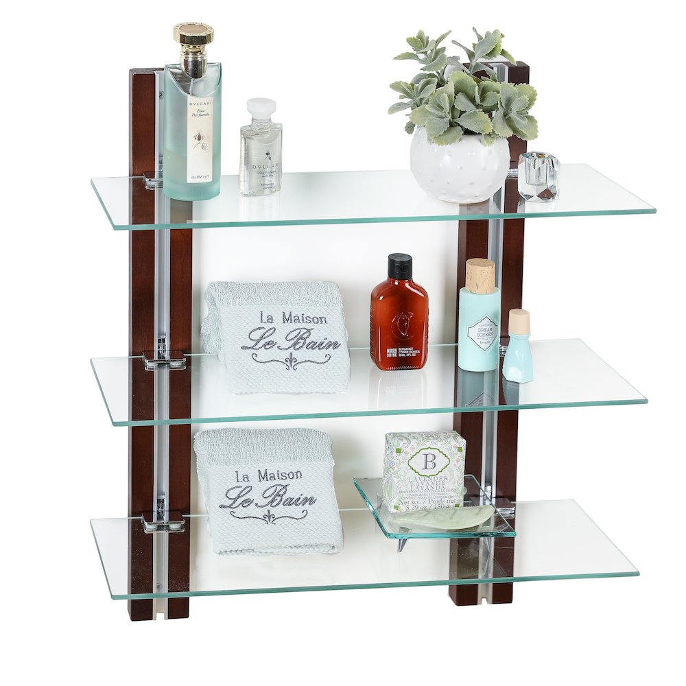 Old Bavaria Three Tier Adjustable Shelves on Wooden Bars. Picture 8