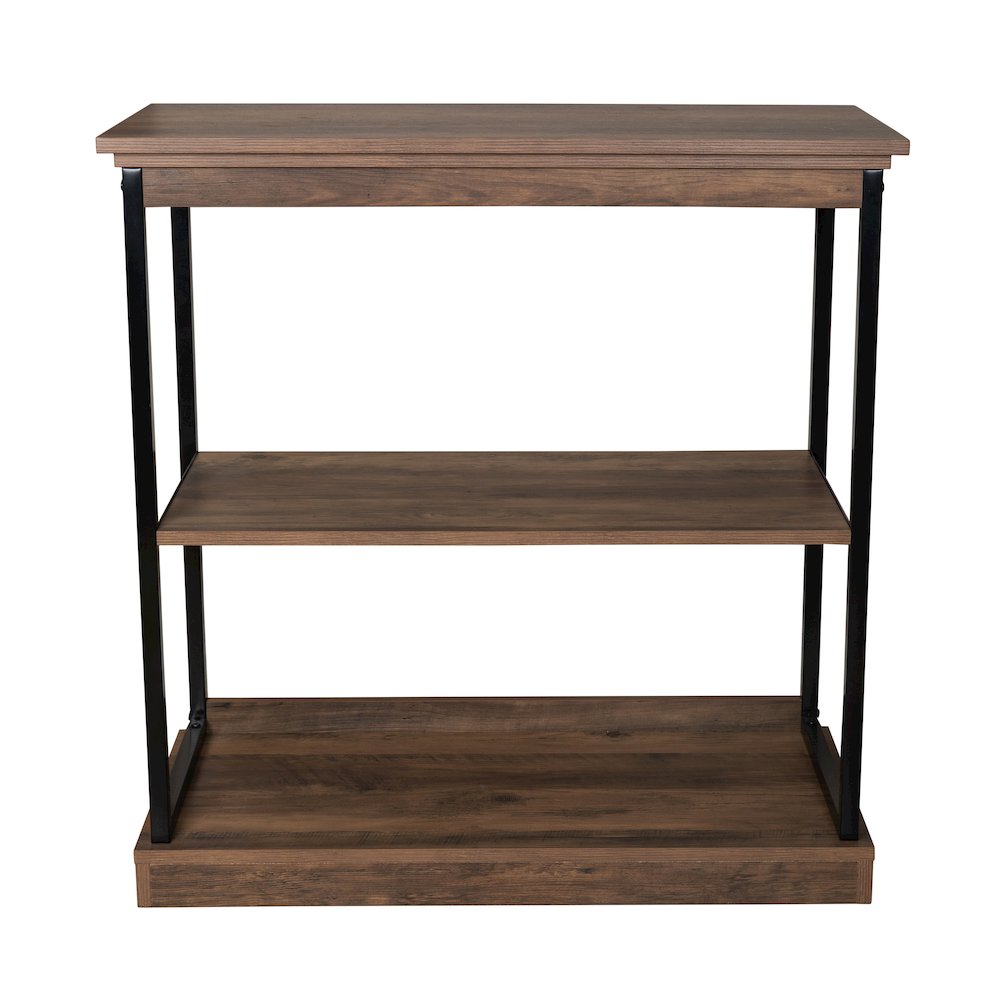 Oslo Contemporary 3-shelf Etagere Bookcase. Picture 1