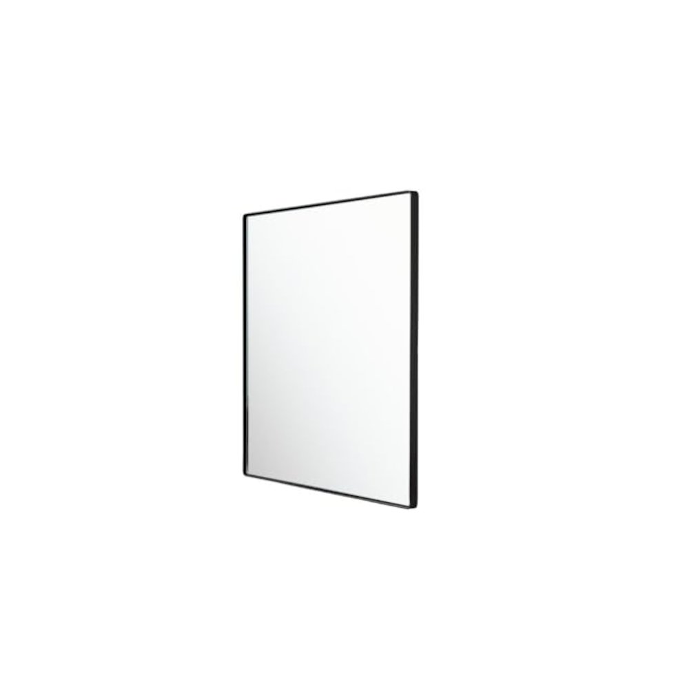 Kye 30x30 Rounded Square Wall Mirror - Black. Picture 2