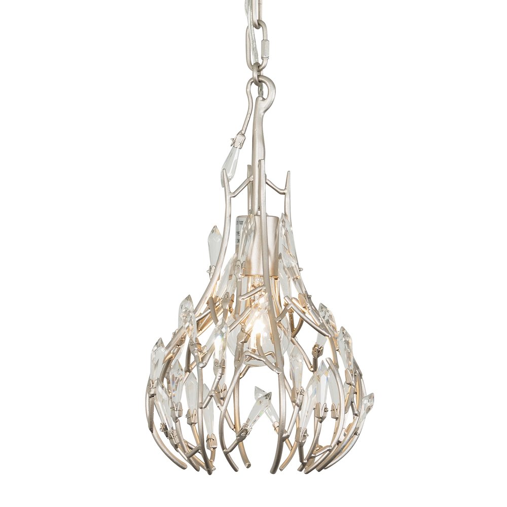 Bask 1-Lt Crystal Mini Pendant - Gold Dust. Picture 1