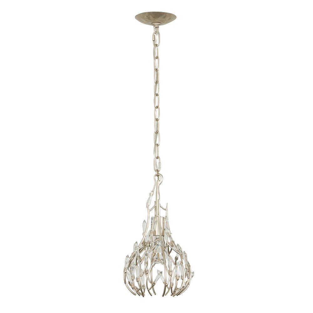 Bask 1-Lt Crystal Mini Pendant - Gold Dust. Picture 2