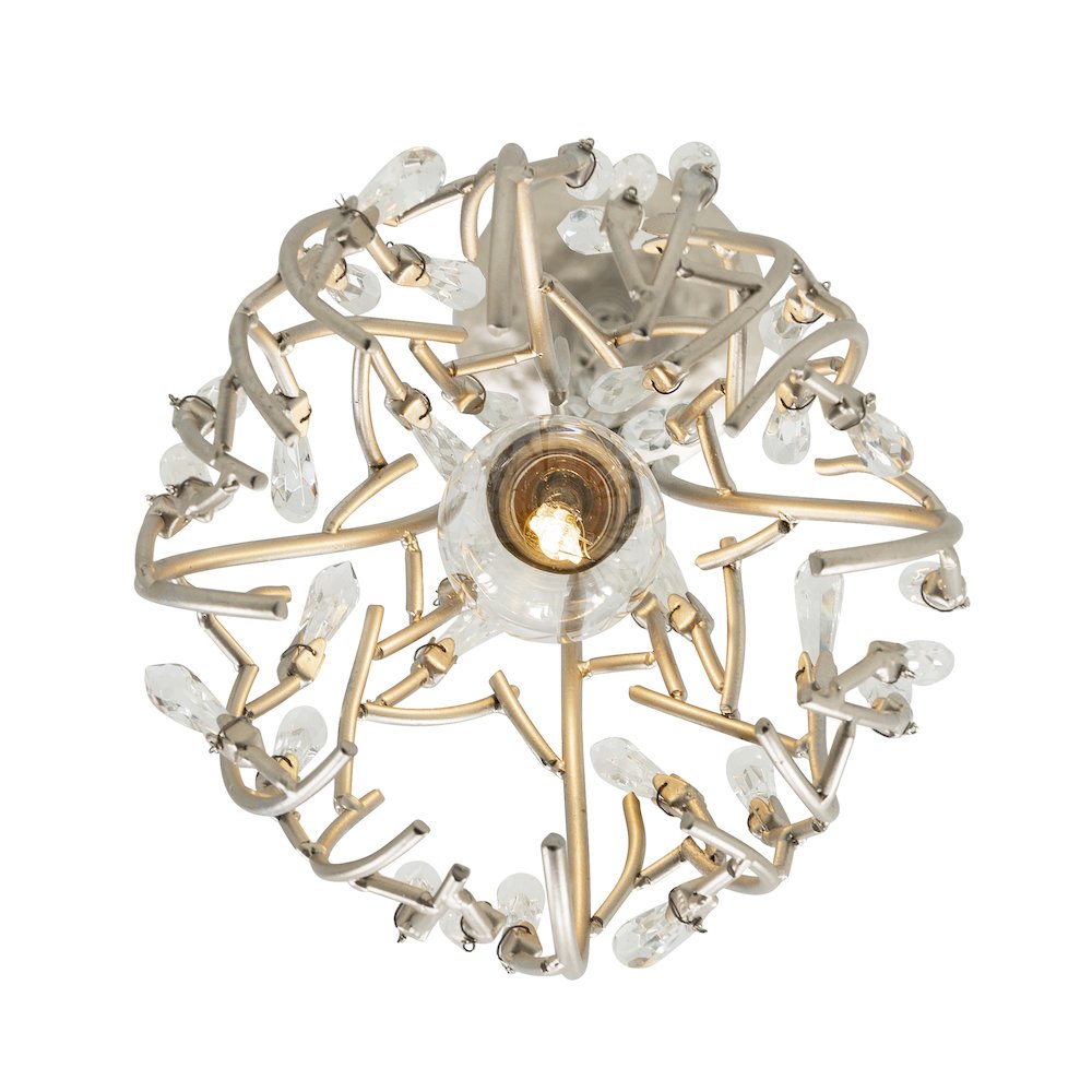 Bask 1-Lt Crystal Mini Pendant - Gold Dust. Picture 4