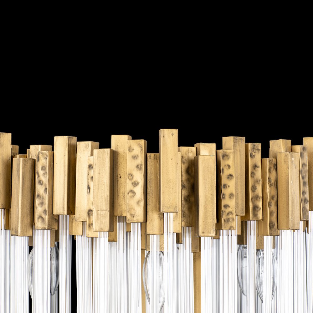 Matrix 6-Lt Floor Lamp - Havana Gold. Picture 6