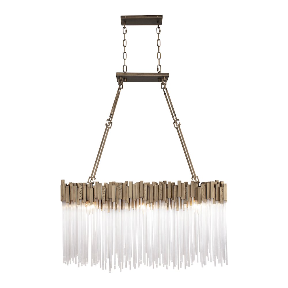 Matrix 6-Lt Linear - Havana Gold. Picture 1