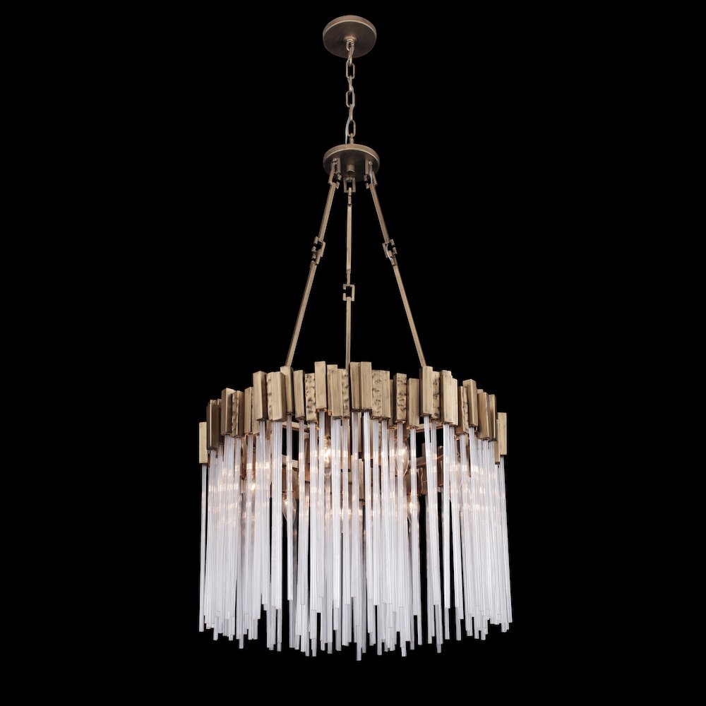 Matrix 9-Lt Pendant - Havana Gold. Picture 4