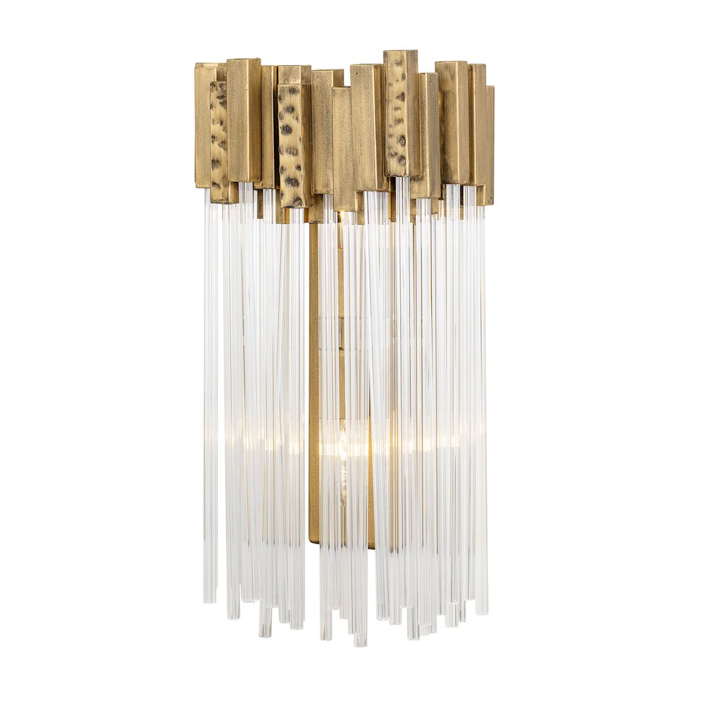 Matrix 2-Lt Sconce - Havana Gold. Picture 5
