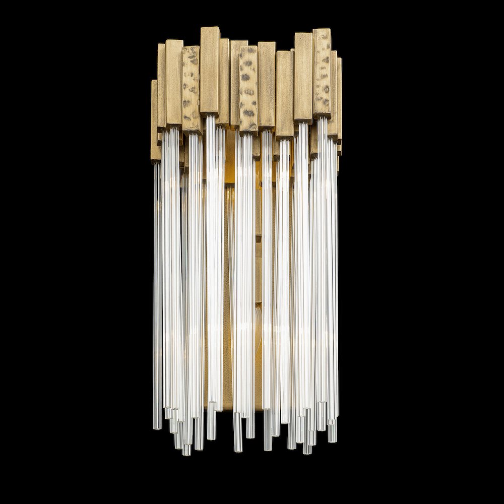 Matrix 2-Lt Sconce - Havana Gold. Picture 8