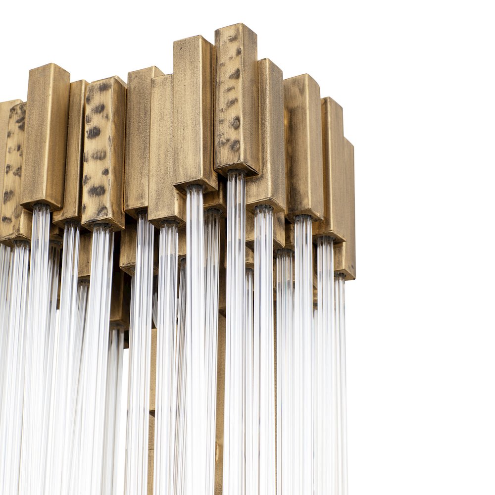 Matrix 2-Lt Sconce - Havana Gold. Picture 9