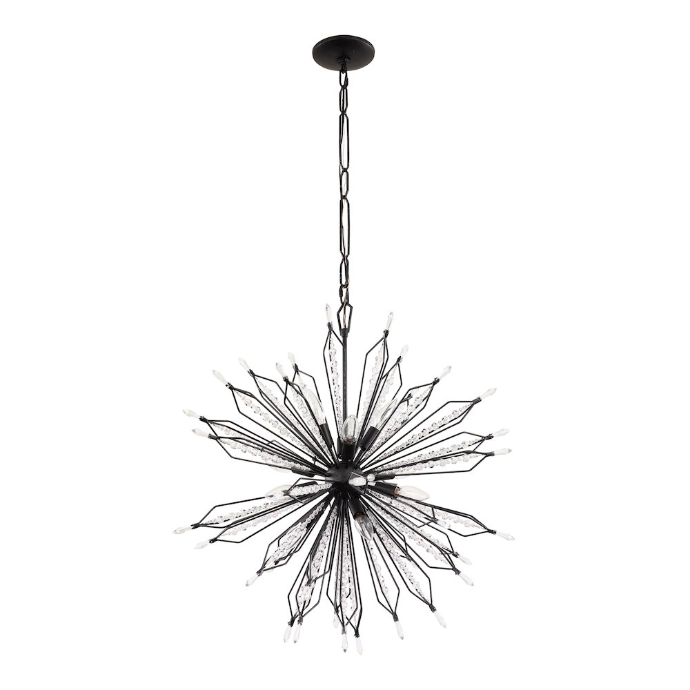 Orbital Medium 12-Lt Pendant - Carbon. Picture 3