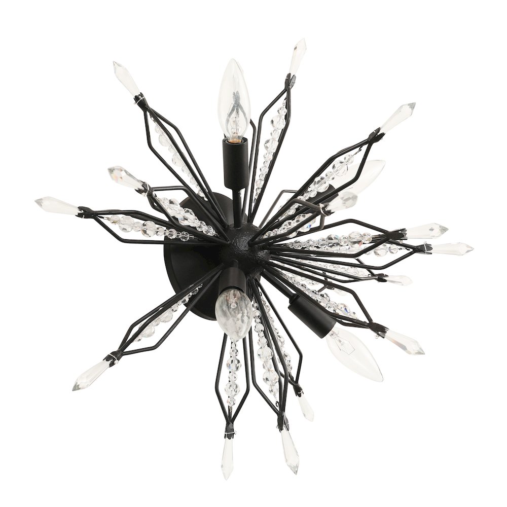 Orbital 4-Lt Wall/Ceiling Light - Carbon. Picture 5
