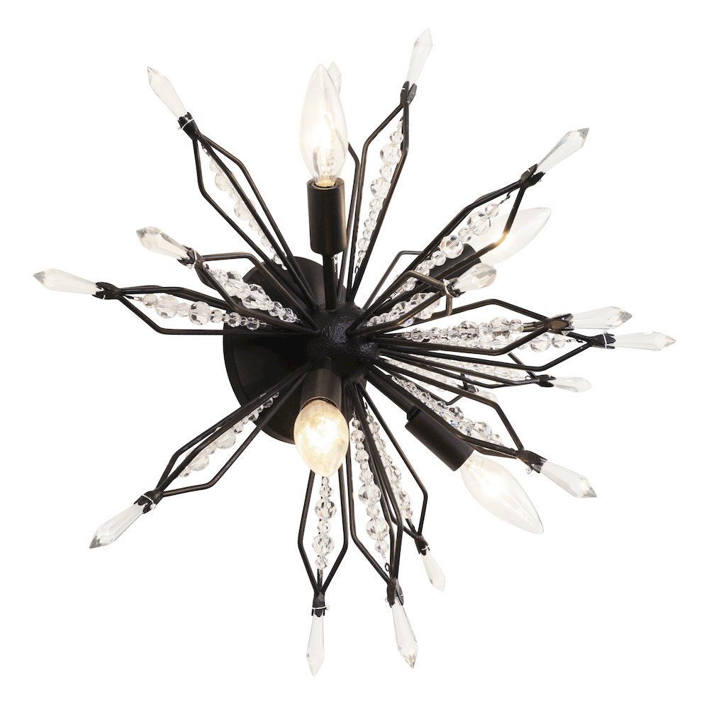 Orbital 4-Lt Wall/Ceiling Light - Carbon. Picture 6