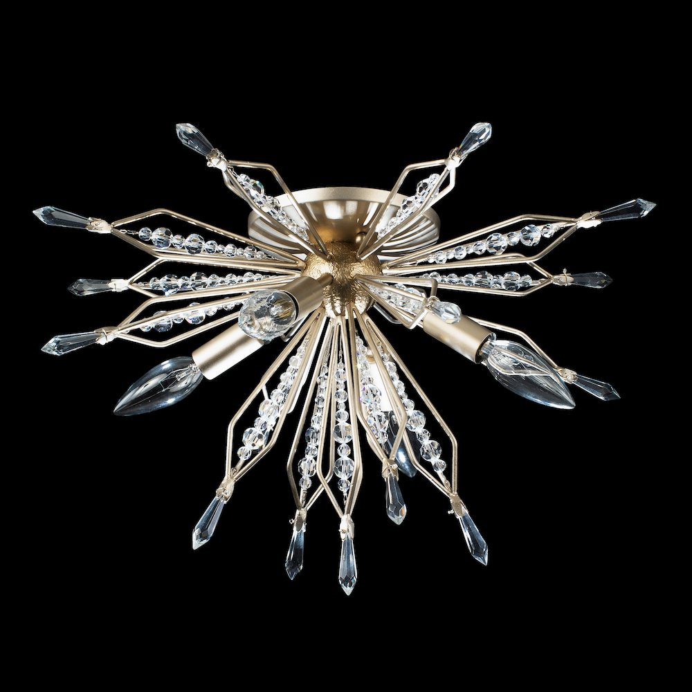 Orbital 4-Lt Wall/Ceiling Light - Gold Dust. Picture 4