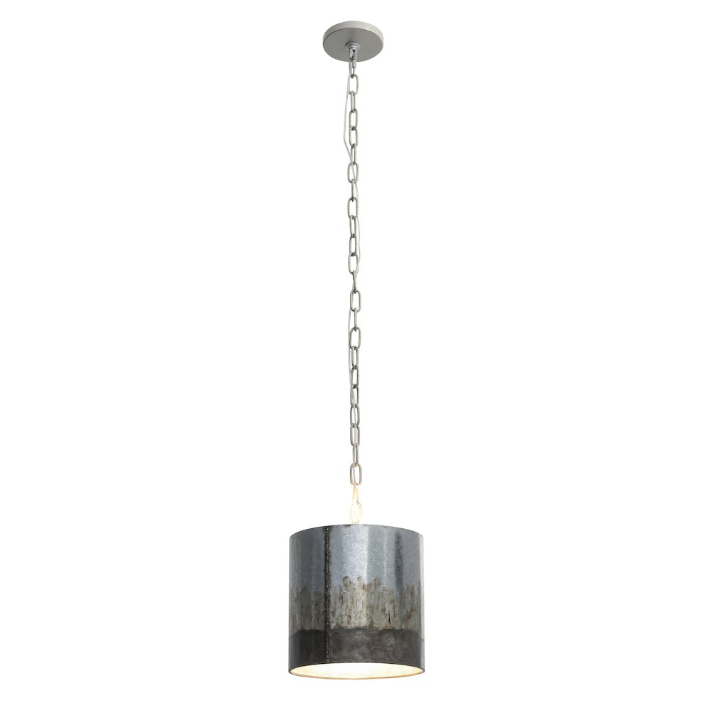 Cannery 1-Lt Mini Pendant - Ombre Galvanized. Picture 2