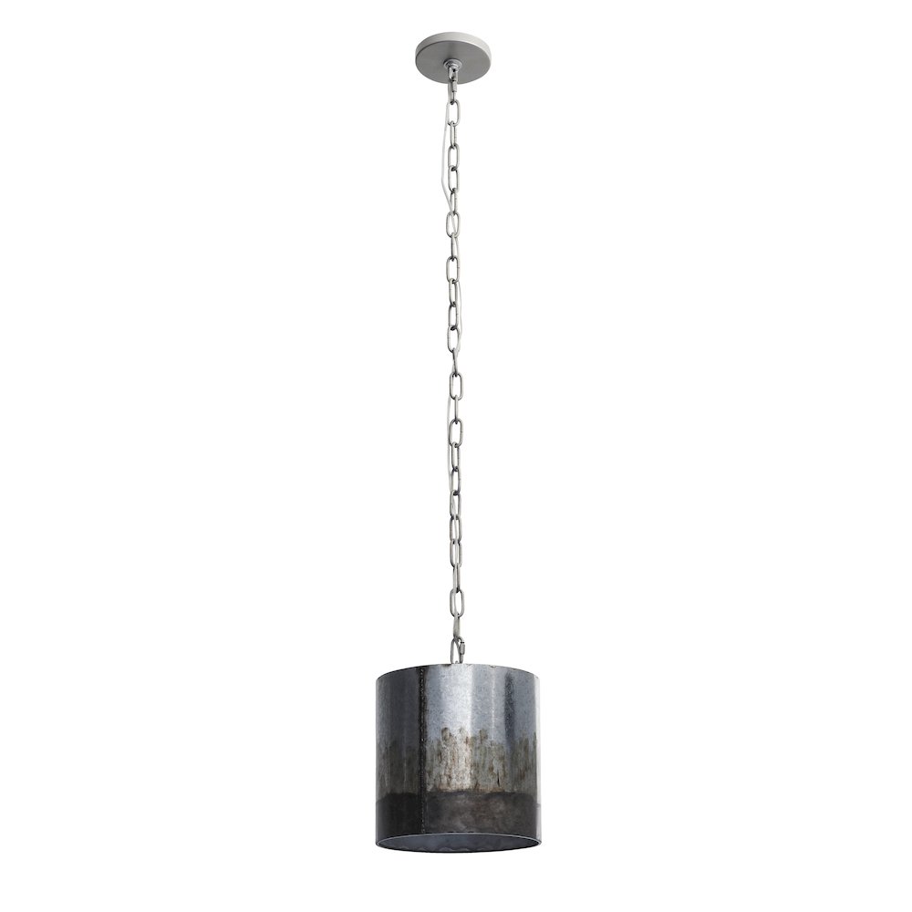 Cannery 1-Lt Mini Pendant - Ombre Galvanized. Picture 3