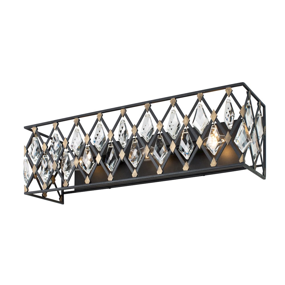 Windsor 3-Lt Crystal Bath - Carbon/Havana Gold. Picture 3