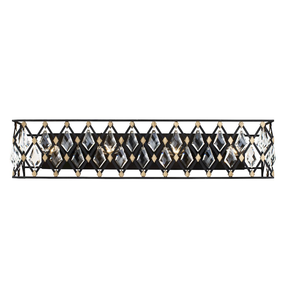Windsor 4-Lt Crystal Bath - Carbon/Havana Gold. Picture 1
