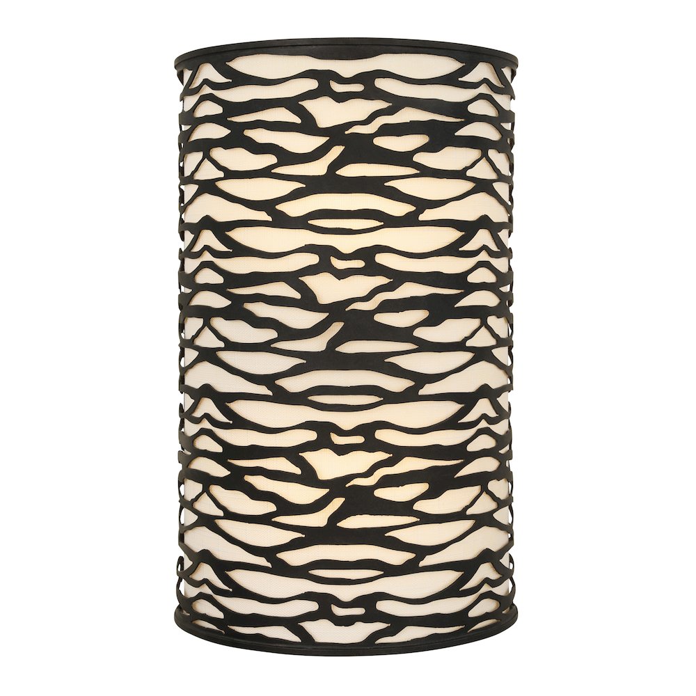Kato 2-Lt Wall Sconce - Carbon Black. Picture 3