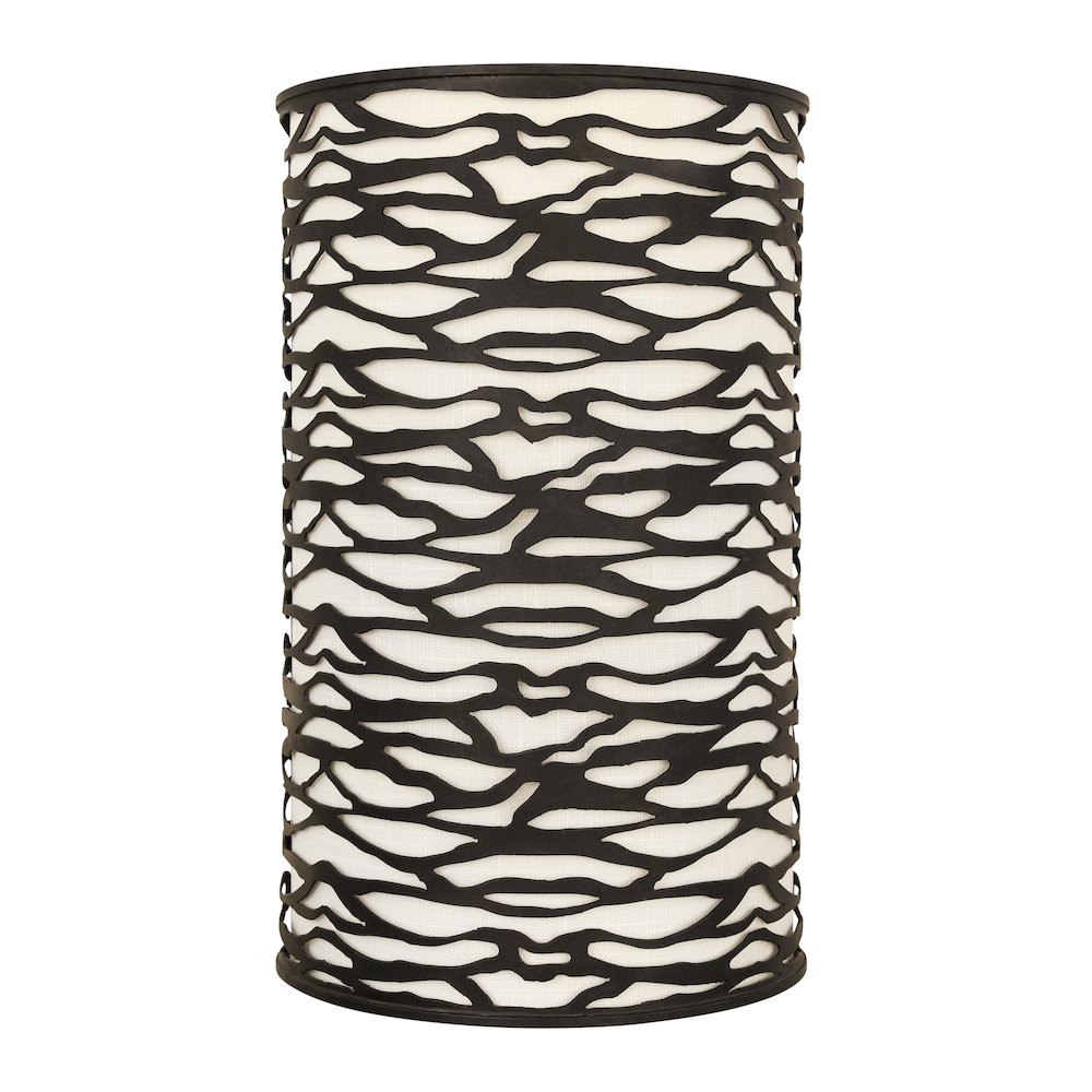Kato 2-Lt Wall Sconce - Carbon Black. Picture 4