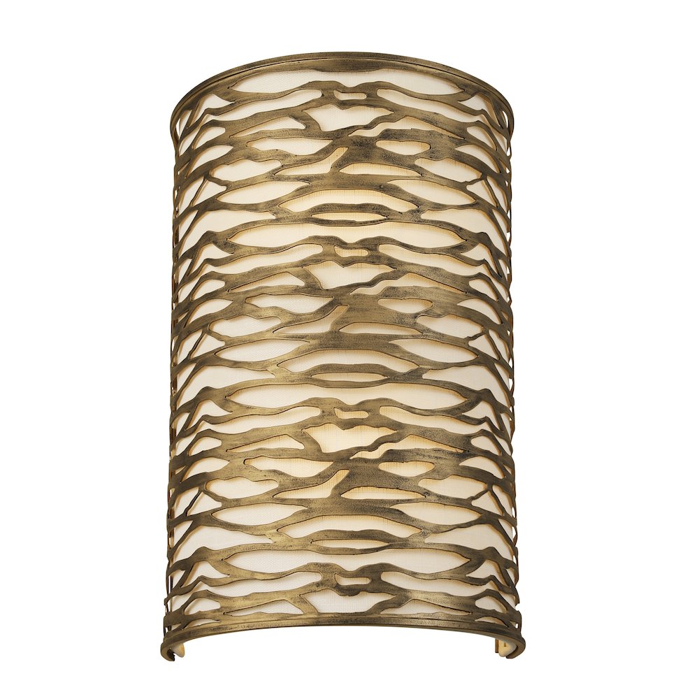 Kato 2-Lt Wall Sconce - Havana Gold. Picture 1