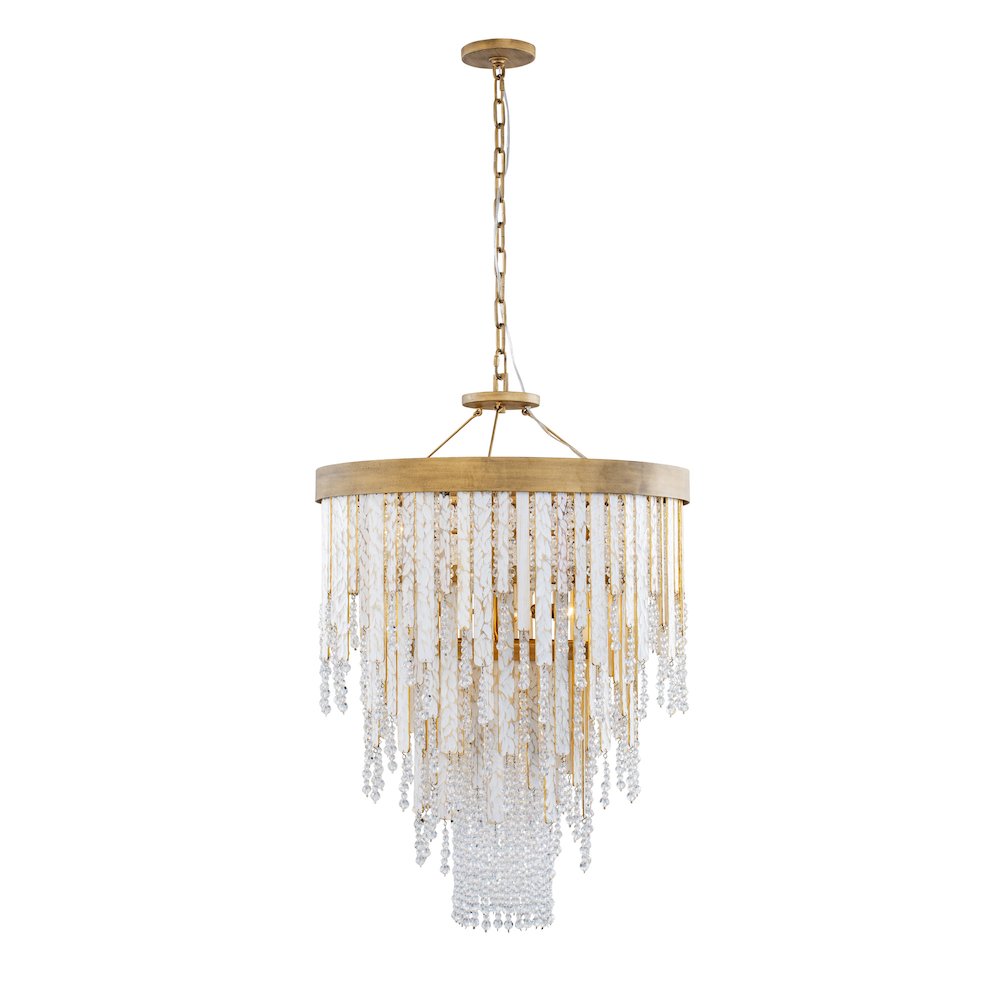Lafayette 7-Lt Chandelier - Havana Gold. Picture 1