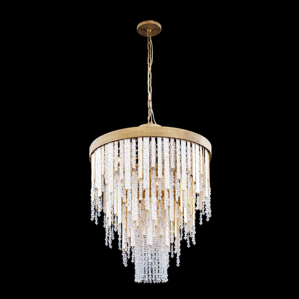 Lafayette 7-Lt Chandelier - Havana Gold. Picture 4