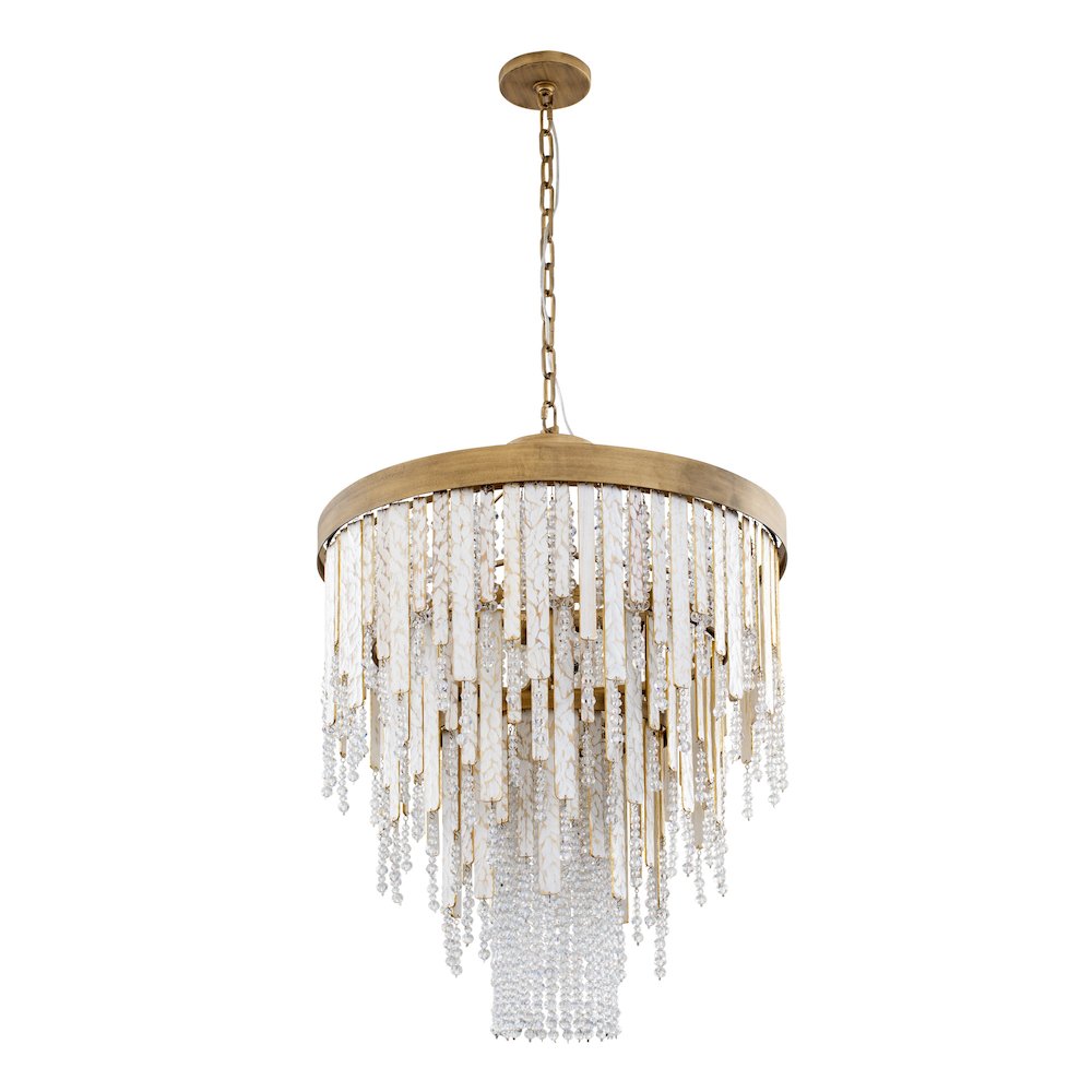 Lafayette 7-Lt Chandelier - Havana Gold. Picture 5