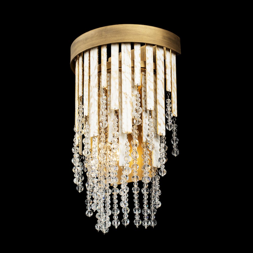 Lafayette 2-Lt Sconce - Havana Gold. Picture 7