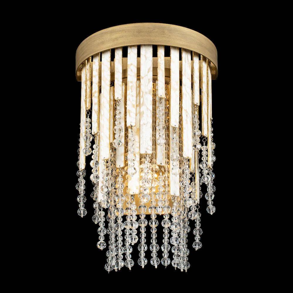 Lafayette 2-Lt Sconce - Havana Gold. Picture 8