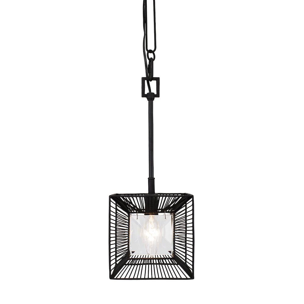 Arcade 1-Lt Mini Pendant - Carbon. Picture 1