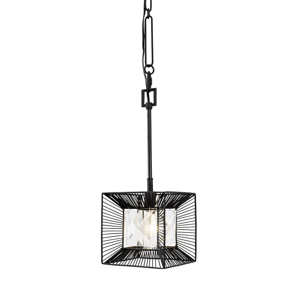 Arcade 1-Lt Mini Pendant - Carbon. Picture 2