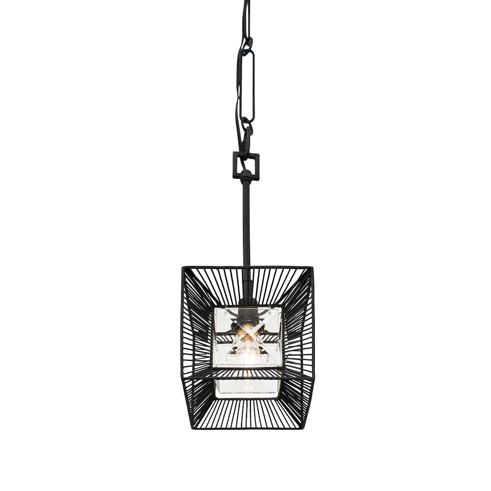 Arcade 1-Lt Mini Pendant - Carbon. Picture 4