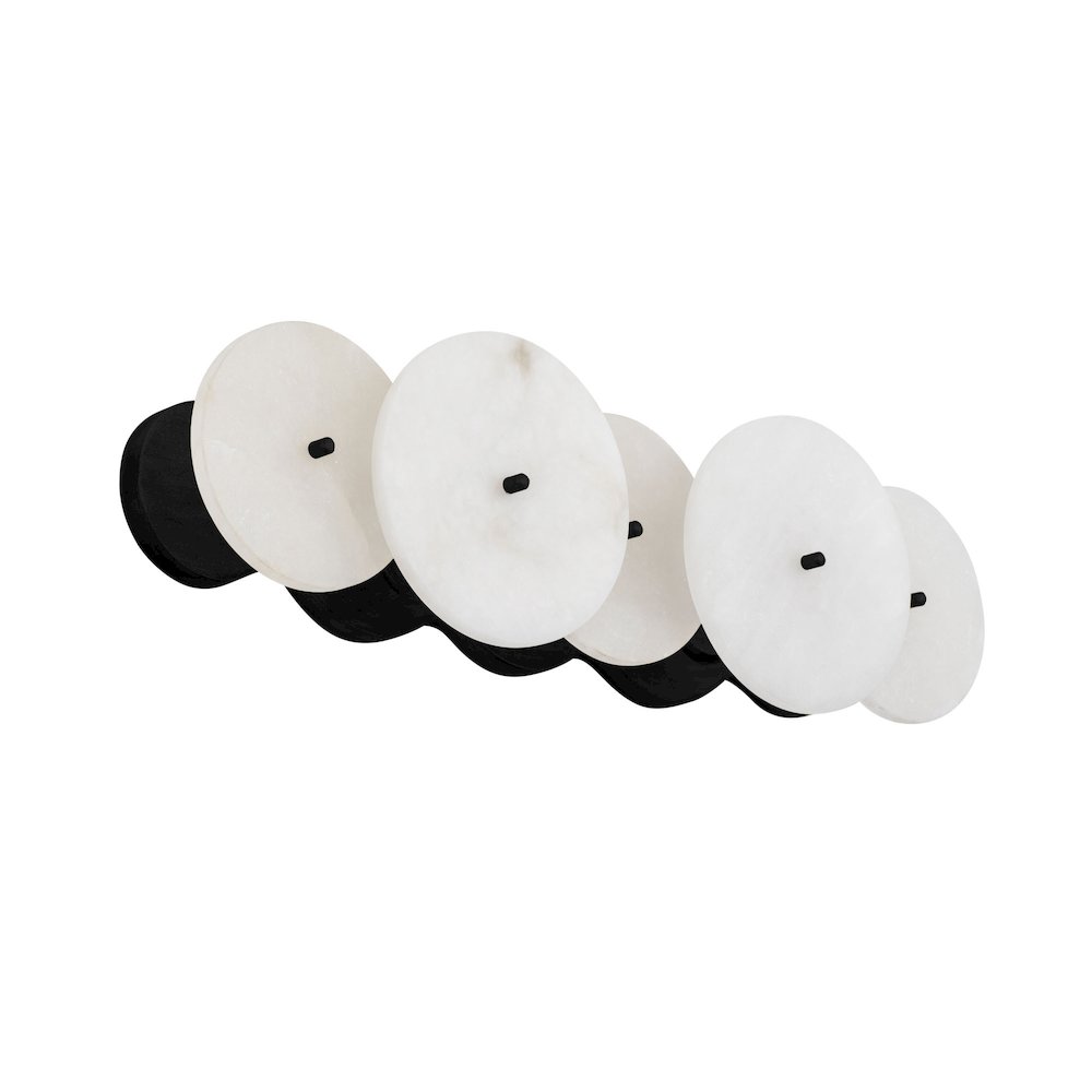 Cosmos 2-Lt   Bath - Matte Black. Picture 5