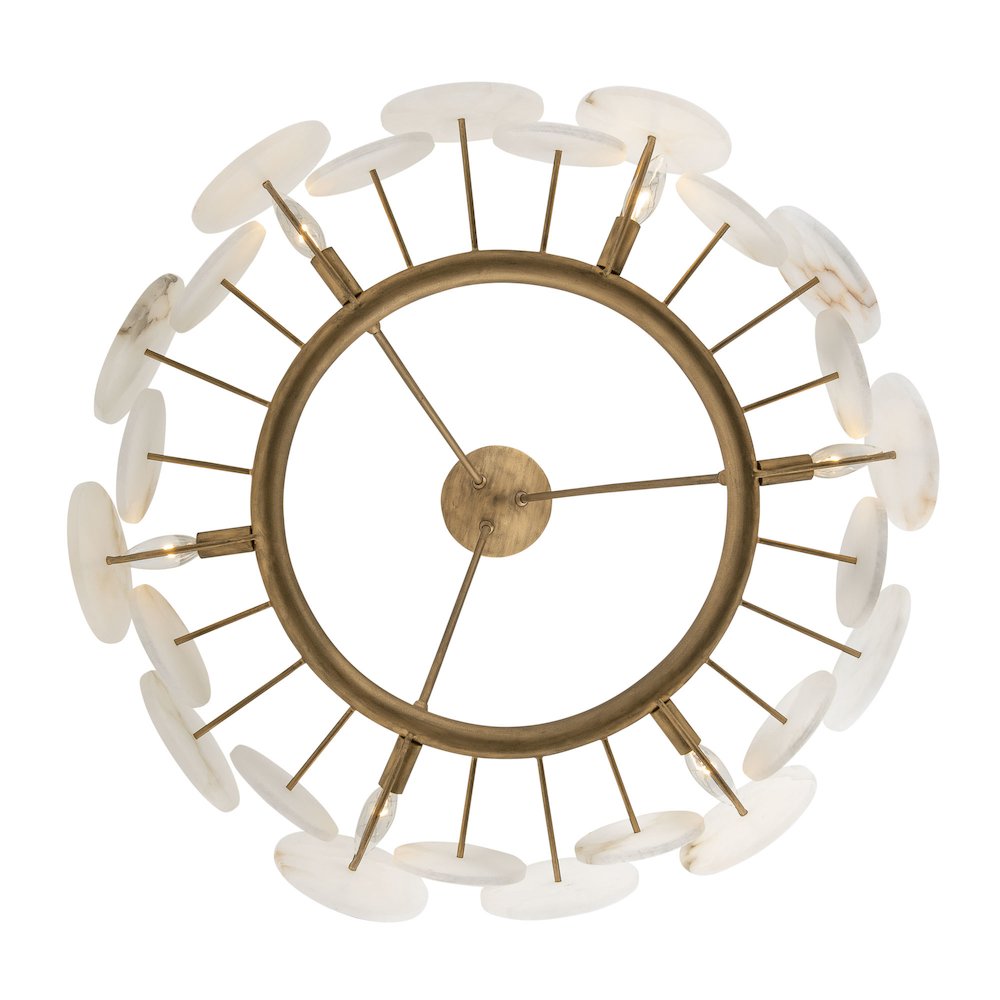 Cosmos 6-Lt Chandelier - Havana Gold. Picture 3