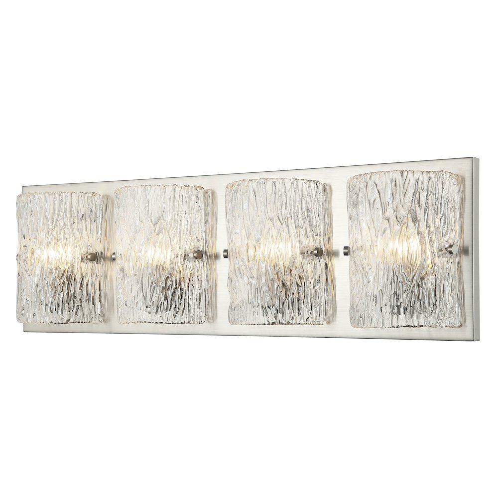 Morgan 4-Lt Bath - Brushed Nickel. Picture 1