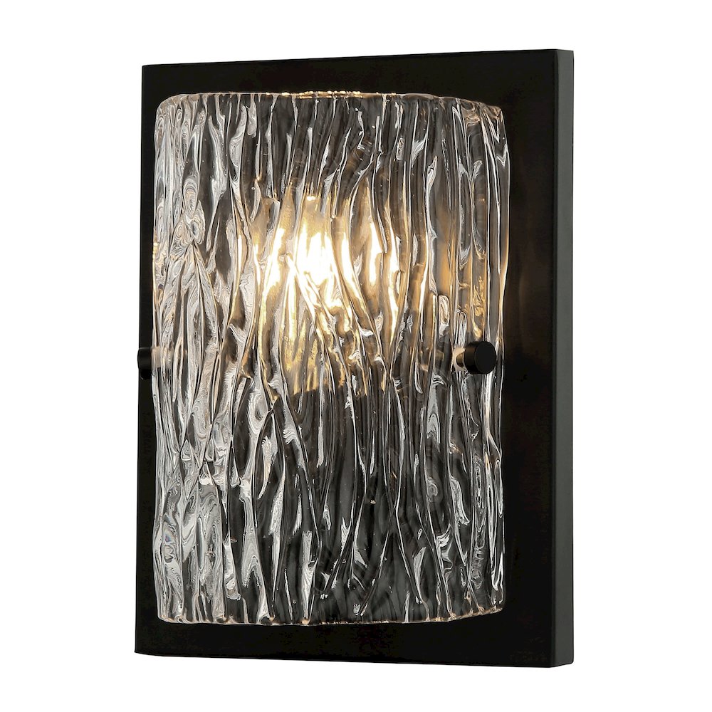 Morgan 1-Lt Sconce - Black. Picture 1